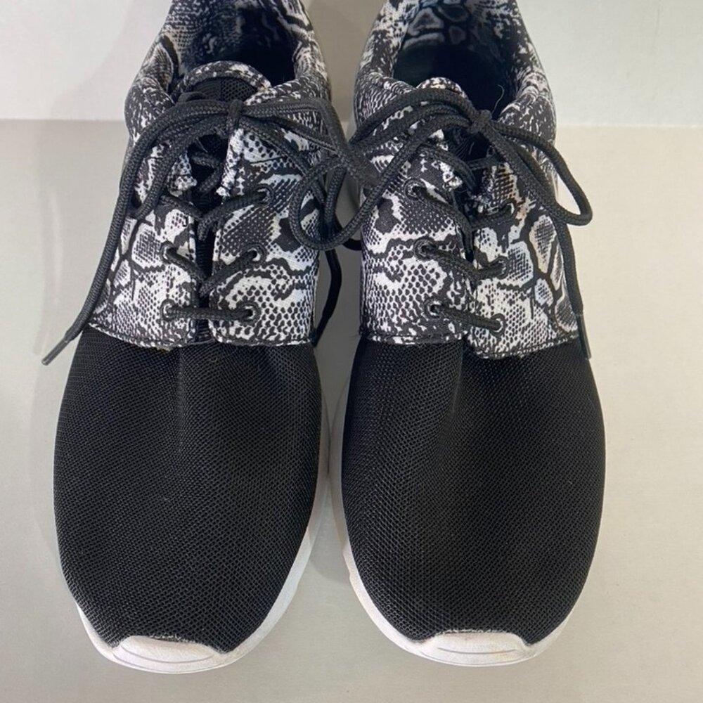Nike Womens Flex Experience Python Snakeskin Print Fabric Upper Lace-Up Running
